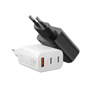 อะแดปเตอร์ชาร์จเร็ว PD 30W USB C ที่ผ่านการรับรอง CE พร้อมปลั๊กมาตรฐาน EU สําหรับโทรศัพท์มือถืออัจฉริยะ