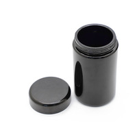 100/250/500/1000ml Pot de supplément en verre Uv Violet foncé naturel bouteille alimentaire anti-odeurs pour fleur séchée gommeuse avec bouchon en bakélite
