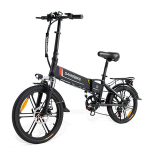 EU free shipping electric city bike 20inch Folding Electric Bicycle 48V10AH for Adult mini ebike - Product Image 1
