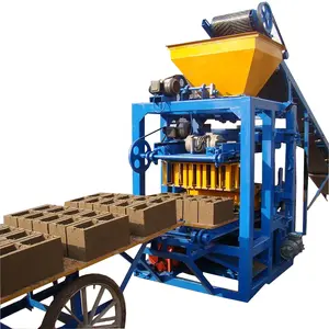 Semi Automatic Interlocking Hourdis Smart Habiterra Paver Hollow Cement Concrete Block Making Machine 200 1-2 Persons