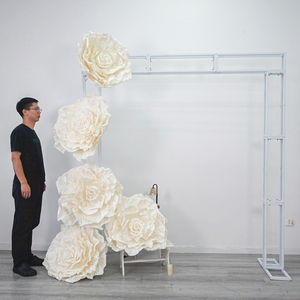 Fleurs géantes en papier de haute qualité DKB pour la décoration de vitrines de centres commerciaux, fleurs de luxe pour les mariages - Product Image 1