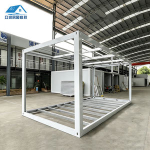 Conteneur préfabriqué à assemblage rapide de 20 pieds et 40 pieds, panneau sandwich plat pour maison/bureau/ferme/hôtel, conteneur portable détachable - Product Image 3