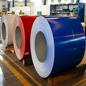 Bobinas <span class=keywords><strong>PPGI</strong></span> Bobina de acero recubierta de color Bobina de acero galvanizado prepintado Z275/Hojas de techo de metal Materiales de construcción Placa JIS de China - Product Image 2