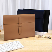 Carpeta A4 de PU de Gran Capacidad, Bolsa de Archivos de Alta Calidad, Personalizable con Logotipo Empresarial para Reuniones, Negocios, Estudiantes y Promociones
