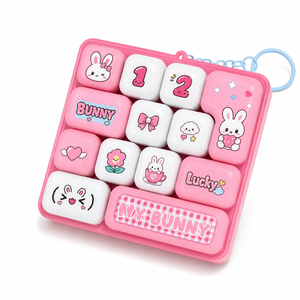 Jouet anti-stress à 13 touches, bouton mécanique à pression pour les doigts, pendentif de sac, clavier fidget, clicker, jouet de décompression Push Pop - Product Image 1