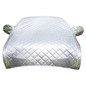Housses de voiture anti-grêle épaisses de haute qualité en argent pour voitures universelles, protection de carrosserie, housse extérieure - Product Image 3
