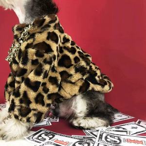 JXANRY-Ropa cálida para perros con estampado de leopardo para Otoño e Invierno - Product Image 6