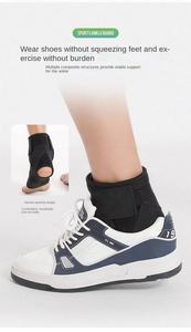 Attelle de cheville professionnelle OEM, enveloppante, réglable, à compression élastique, avec bande en silicone antidérapante pour le sport et la gym - Product Image 3