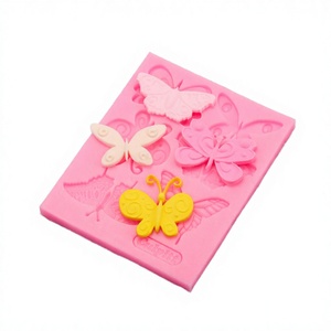 SILIKOLOVE Eco-Friendly Food Grade <b>Silicone</b> Mold Multi-Shape Flower Dishwasher & Oven Safe <b>Baking</b> Decorating Tools - Product Image 2
