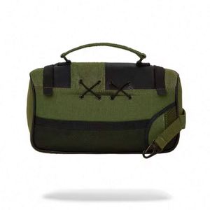 Free Sample Duffel Handbags PU polyester and Cotton Fabric Toiletry Tube Bag Portable Travel <b>Make</b> Up Bags for Women and Men - Product Image 4