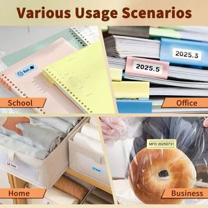 Impresora de Etiquetas Personalizadas N12 de 203DPI para Mini Impresora Térmica, Etiquetas Resistentes a la Decoloración, Impermeables y Personalizables - Product Image 6