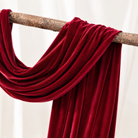 Rideau de fond de scène de mariage en gros, rideau de scène de luxe en velours épais avec paillettes dorées pour la décoration de scènes, de fêtes et d'événements