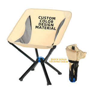 Silla de Pesca Plegable de Aluminio Ligero Personalizada, Silla de Camping con Sombrilla de Apertura Rápida Oxford - Product Image 6