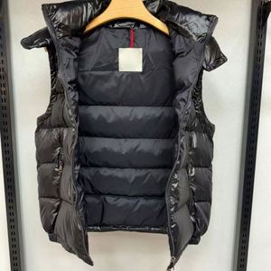 Gilet Invernale Caldo Senza Maniche, Gilet in Piumino Liscio Impermeabile <span class=keywords><strong>Lucido</strong></span> da Uomo - Product Image 5