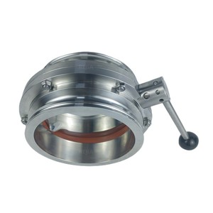 ISO elektrikli vakum kelebek vana yüksek vakum helyum muayene 304 paslanmaz çelik kaynak fabrika destek özelleştirme - Product Image 6