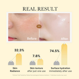 Masque Gel au Curcuma Hydratant et Réparateur pour le Visage, Transparent, au Collagène, Dissolvable et Absorbable - Product Image 3