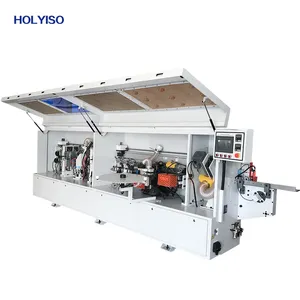 HOLYISO KIE-610 2023 High Efficiency Wood Bevel And Straight Edge Banding 45 Degree Machine Low Price