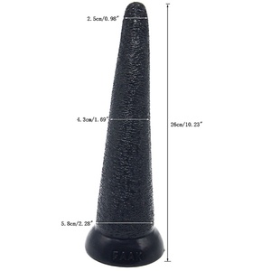 FAAK G145 23CM*4.5CM Silicone <b>Dildo</b> Perfect Softness and Hardness Healthy Skin Touch Comfortable Feel - Product Image 6