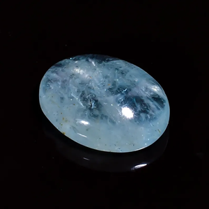 Cabochons ovales en vrac aigue-marine de qualité supérieure cristaux de guérison naturels polis pour la fabrication de bijoux prix de gros - Product Image 1