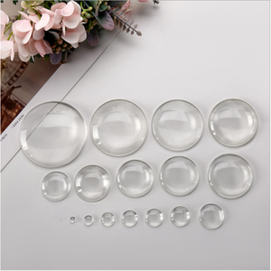 Grace 12PCs 30mm Redondo en blanco DIY Cristal 3D Cúpula Imán para nevera - Product Image 3