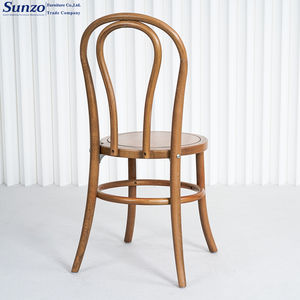 Sunzo mobilya antika istiflenebilir yemek olay parti ahşap düğün Thonet Bentwood sandalyeler - Product Image 5