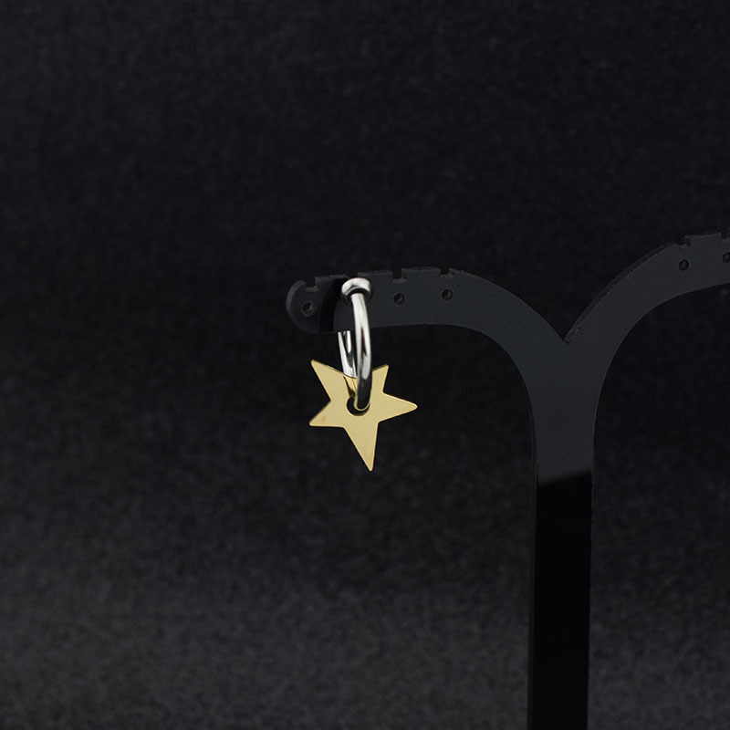 E036-Gold 2 (no ear hole an earring)