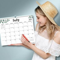Calendrier Mural Publicitaire Personnalisé 2026, Cadeau d'Affaires, Calendrier de Bureau de Haute Qualité, Calendrier de l'Avent, Calendrier de Table Imprimé