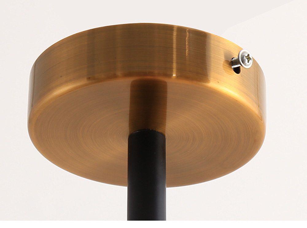 Wholesale Nordic Style Indoor Gold Counter Gold Lustre Spot Light Chandelier Pendant Lamp For Living Room  Hotel Bar