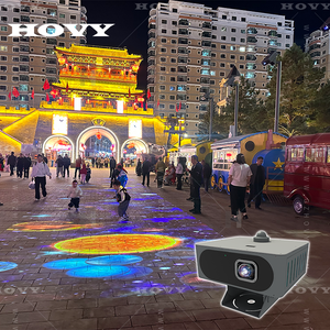 Màn hình hiển thị tương tác chiếu hình ba chiều kỹ thuật số ngoài trời tích hợp tất cả trong một, máy chiếu holographic LCD, thiết kế di động, hỗ trợ HDMI, đầy đủ tính năng - Product Image 4