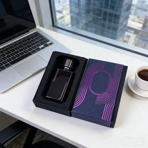 Coffret cadeau violet <span class=keywords><strong>Parfum</strong></span> adapté aux hommes et aux femmes <span class=keywords><strong>Parfum</strong></span> longue durée Article le plus vendu <span class=keywords><strong>Parfum</strong></span> fruité Emballage coffret cadeau - Product Image 5