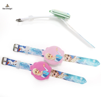 Fabrik Cartoon Frozen Kinder uhr Silikon LCD Digitaluhr Elektronische Kinder uhr Hot Sale Kunden spezifische Armbanduhr