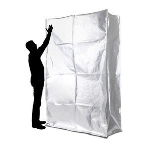 Di Vuoto di <span class=keywords><strong>grandi</strong></span> dimensioni-sigillato sacchetto di foglio di alluminio tre dimensionale per la grande macchina di imballaggio - Product Image 1
