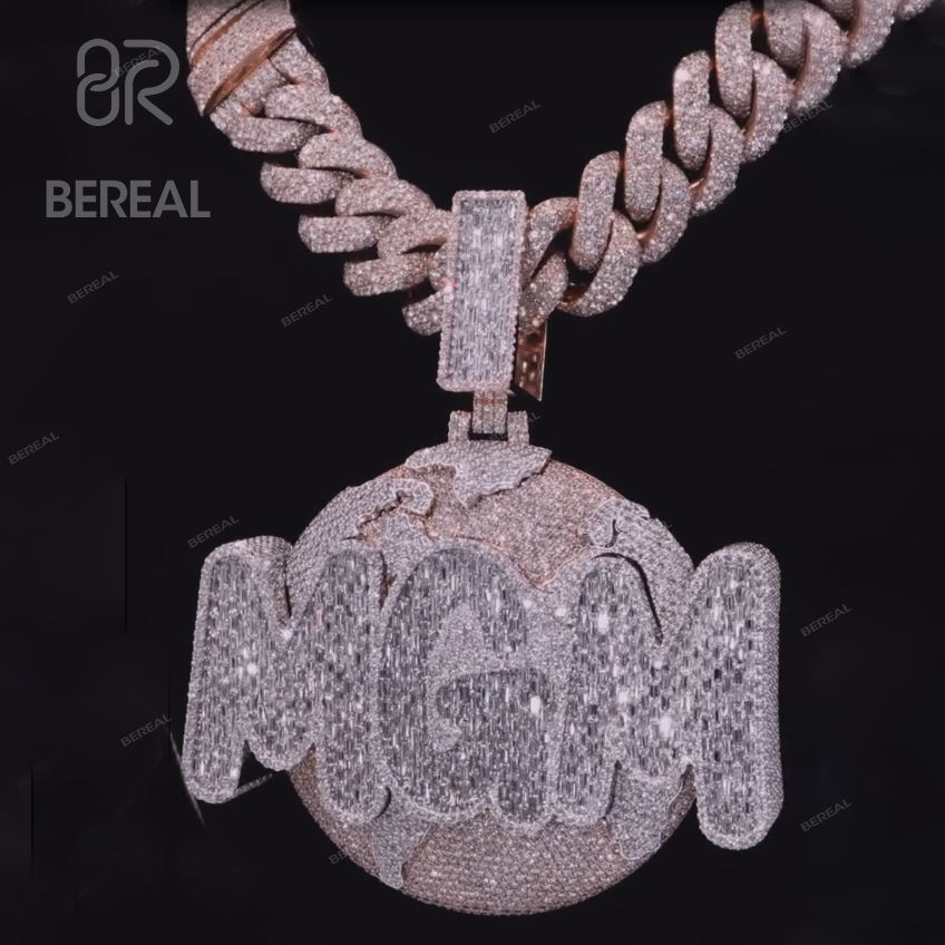 3inches Moissanite+S925