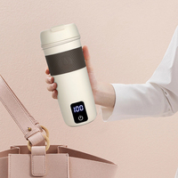 Ketel elektrik portabel kecil, ketel pemanas air, ketel kopi, teh Mini portabel, 350ml