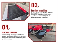 8-traps sorteermachine voor groenten en fruit, knoflook, ui, sinaasappel, aardappel, sorteermachine op maat, landbouwmachines