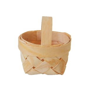 Woven Mini <b>Basket</b> Round Handmade Storage Candy Gift <b>Basket</b> For Children Toy <b>Small</b> Size - Product Image 3