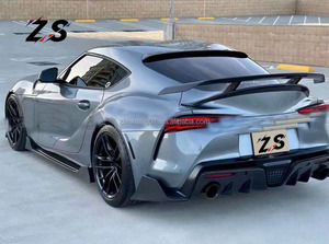 ZS A91 A90กันชนหน้าสำหรับกันชนหลัง, Mk5ข้างกระโปรงสปอยเลอร์ชุดบอดี้ไฟเบอร์ทำจากคาร์บอนไฟเบอร์ - Product Image 5
