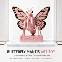 Meiyantoys - Figura de Insecto Híbrido Personalizada y Única, Estatua de PVC, Diseño ODM, Modelo de Impresión 3D, Juguete para Exhibición, Juguetes de Arte en Vinilo