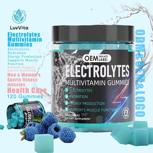 LUVVITA Gummies Multivitaminés Électrolytes Naturels Personnalisés en Gros Nutrition Sportive Sans Sucre Soutien Immunitaire Énergie - Product Image 1