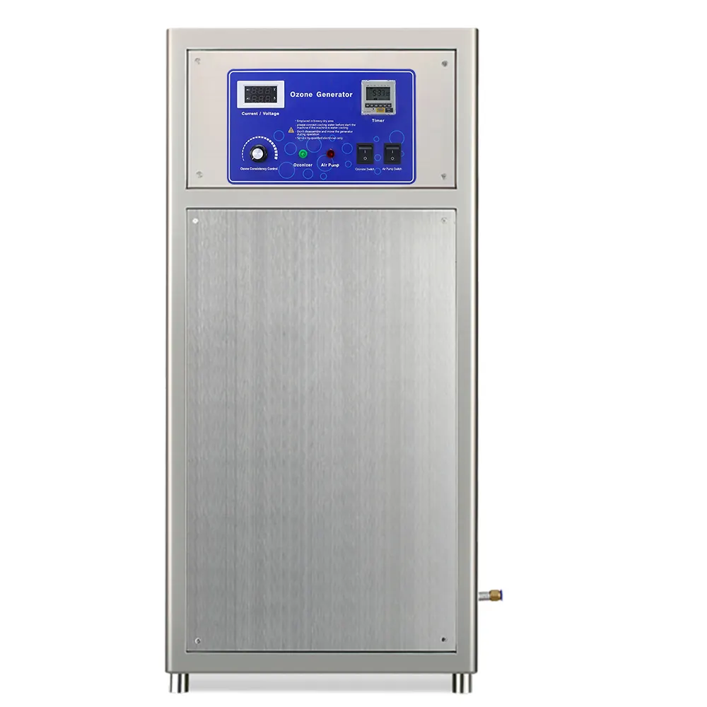 क्लोज़ोन एक्वाकल्चर वाटर प्यूरीफायर ओजोन मशीन क्वार्ट्ज ट्यूब पानी उपचार के लिए 20 ग्राम ओजोन जनरेटर