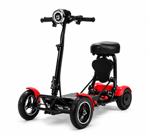 Vente en gros <span class=keywords><strong>de</strong></span> scooters électriques pliables compacts et <span class=keywords><strong>l</strong></span>égers à quatre roues, moteurs brushless doubles <span class=keywords><strong>de</strong></span> 250 W, capacité <span class=keywords><strong>de</strong></span> 120 kg - Product Image 1