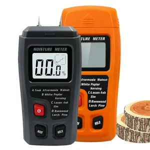 Misuratore di umidità digitale per legno igrometro per legname strumento portatile Display LCD rilevatore di umidità per legname Medidor De Humedad
