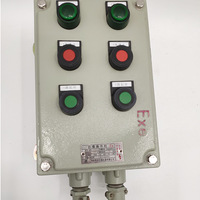 Panel de Control a Prueba de Explosiones Modelo LBZ, Caja de Control con Botones, Función de Arranque y Parada del Ventilador para Aplicaciones IIA/IIB/IIC, Shanghái