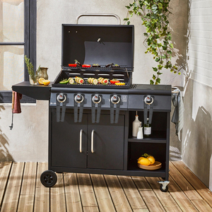 Kunci kenop kompor Gas pengaman anak, aksesori BBQ plastik untuk menutupi kenop kompor dan mencegah cedera - Product Image 6