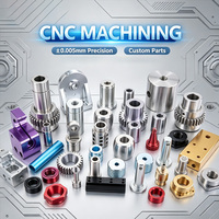 Usinage CNC de haute précision de pièces cylindriques en acier inoxydable, usinage CNC d'alliage d'aluminium pour une précision d'usinage élevée