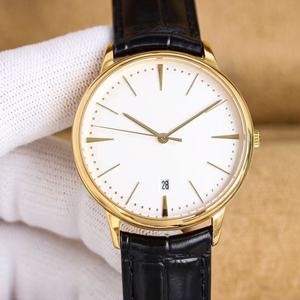 Montre d'affaires tendance - Modèle à bracelet en cuir pour homme - Product Image 4