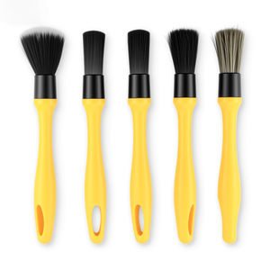 Brosse de détaillage automobile à tête interchangeable CB-T001, <span class=keywords><strong>conception</strong></span> modulaire, 5 types de poils professionnels, pour un nettoyage complet et en profondeur du véhicule - Product Image 3
