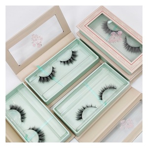 Produits de beauté <span class=keywords><strong>Cils</strong></span> individuels Vegan Faux <span class=keywords><strong>Cils</strong></span> Faux Mink Lashes vente en gros - Product Image 1