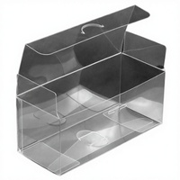 Boîtes de présentation en plastique transparent PVC PET personnalisées, emballage en plastique transparent