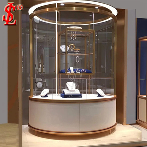 Vitrine de présentation de bijoux en verre de luxe sur mesure, vente, vitrine de magasin de bijoux, comptoir de bijouterie, vitrine de présentation de bijoux - Product Image 4